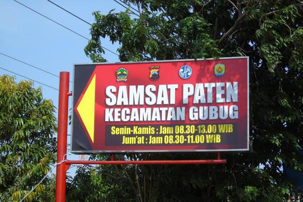 Papan Samsat Paten